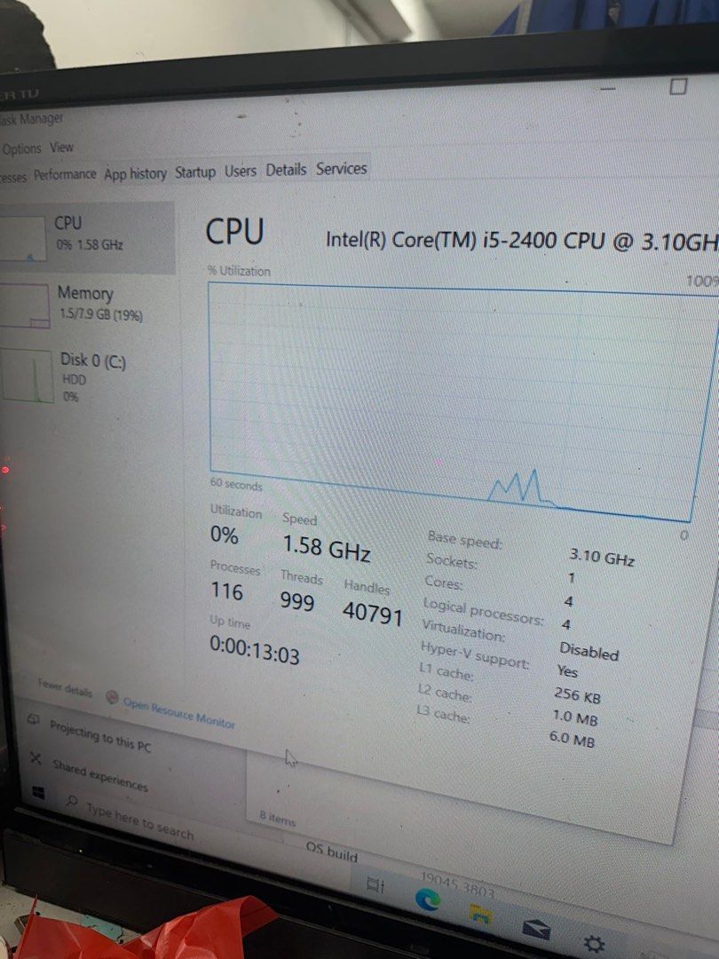 Desktop PC - Intel i5-2400, 8GB RAM, 480GB SSD413292737090693122