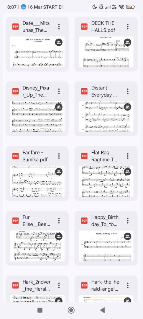Digital Sheet Music (Category: Music Scores) located in Manila. Submitted by janiipott (Listing ID 1426780014, Image 2). Description: 🎼 PREMIUM SHEET MUSIC COLLECTION – ONLY 195 PESOS 🎹 Looking for high-quality sheet music you can actually play? Not blurry scans, incomplete arrangements, or low-quality transcriptions? Then this collection is for you! Get access to a curated sheet music library featuring 250+ beautiful, premium piano arrangement