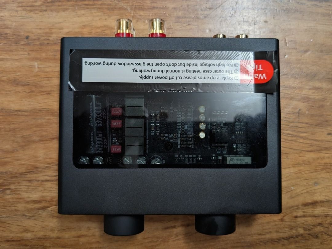 Douk Audio A5 Amplifier w/ 48v 5A power supply (Category: Soundbars, Speakers & Amplifiers) located in Manila. Submitted by olxph_954611007 (Listing ID 1426830623, Image 2). Description: - lightly used - 48v 5A power supply included for 120w per channel output at 4ohm - PFFB technology - high-performance PCB - subwoofer support with high pass filter - no box FEATURES: - HiFi Sound with Adjustable High-Pass Filter: This TPA3255 amplifier features 