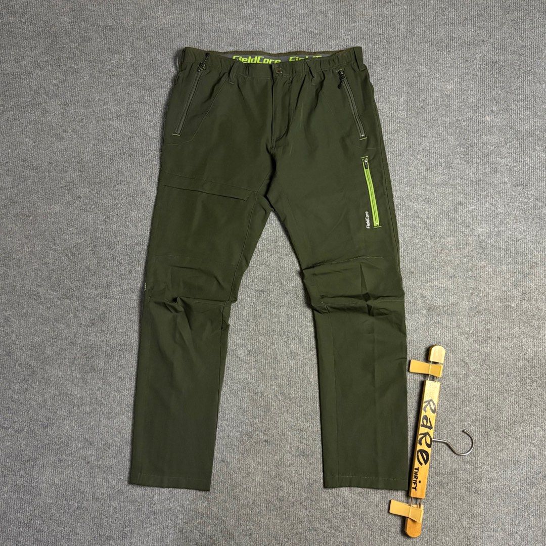 FIELDCORE MILITARY GREEN TACTICAL CARGO TREKK HIKING CLIMBING QUICKDRY OUTDOOR PANTS Size 32 Small (Category: Trousers) located in Manila. Submitted by japan.collections (Listing ID 1426947406, Image 3). Description: FIELDCORE MILITARY GREEN TACTICAL CARGO TREKK HIKING CLIMBING QUICKDRY OUTDOOR PANTS Size 32 Small Lenght 36 Leg Open 6.5 NO ISSUE LIKE NEW CONDITION💯.