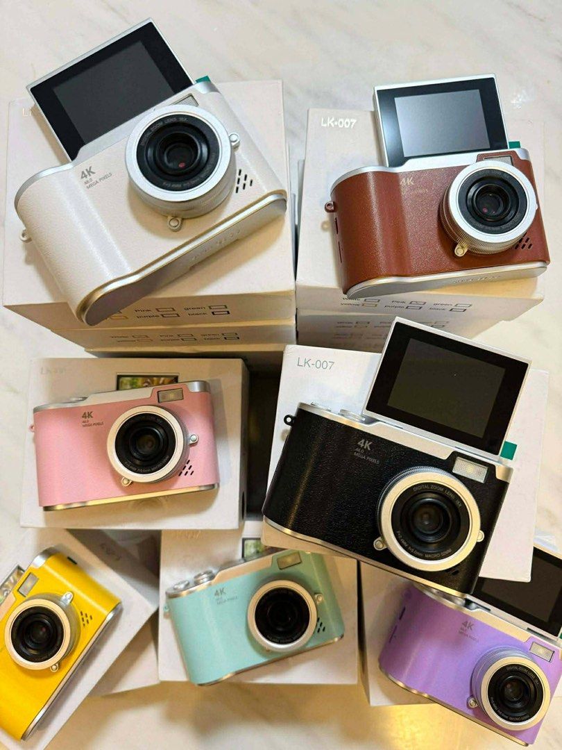 Flip Digicam 48MP Brand New (Category: Cameras) located in San Pedro. Submitted by bethc.729 (Listing ID 1426905427, Image 1). Description: ‼️PINAKAMURANG DIGICAM‼️₱799 ONLY❤️ FOR YOUR RETRO PICS! PERFECT PANG GIFT ❌₱3k+ mall price! ₱799✨ 𝟒𝟖𝐦𝐩 𝐅𝐥𝐢𝐩 𝐃𝐢𝐠𝐢𝐭𝐚𝐥 𝐂𝐚𝐦𝐞𝐫𝐚 📸 WITH FREE SD CARD! — brandnew full box inclusions: • 32gb memory card • charging cord • 2 free stickers • wrist strap 📍details: — flip camera have front and back