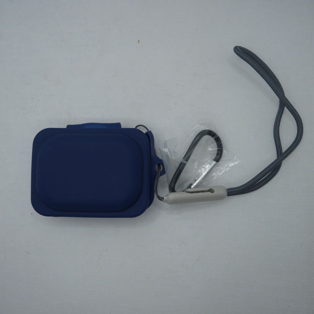 For Nothing Ear earbuds silicone case blue (Category: Earphones) located in Valenzuela. Submitted by cletini (Listing ID 1426919992, Image 2). Description: Silicone Protective Case Cover for Nothing Ear (a) with cord and carabiner, blue Item location: Valenzuela 60103 MRBDH SN .