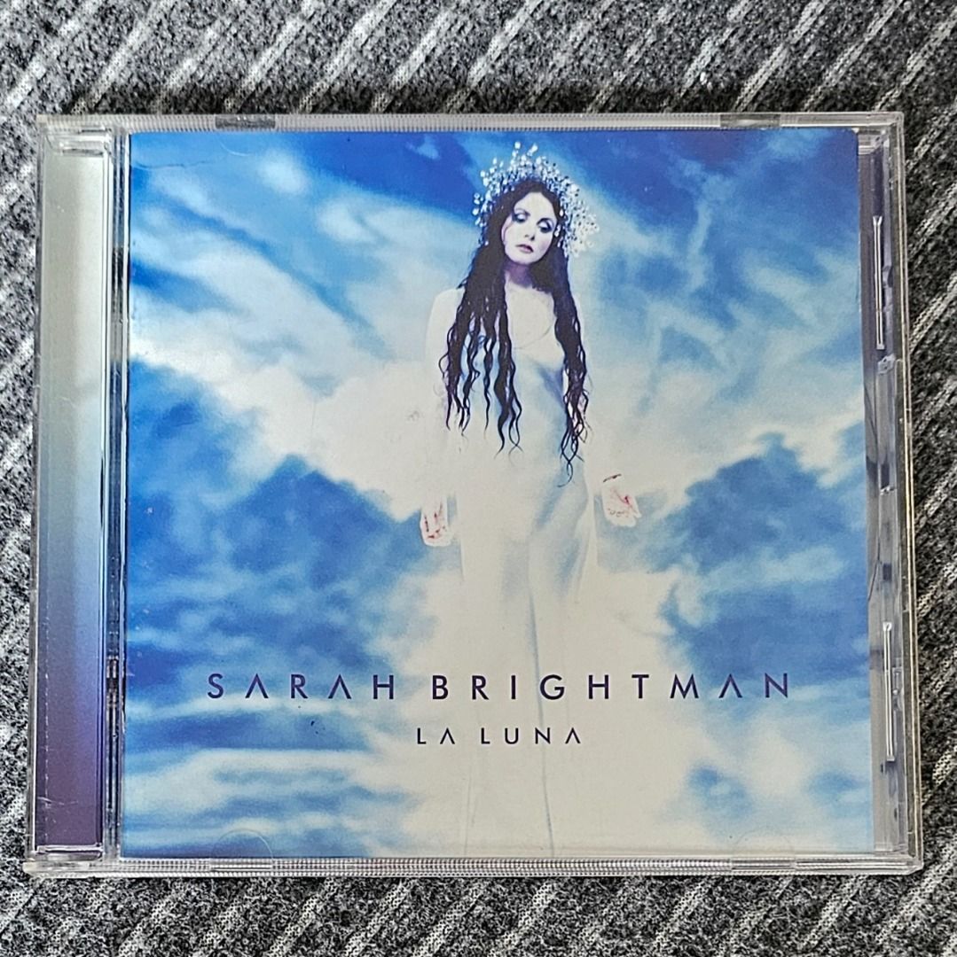 FREE🌟[CD Album] Sarah Brightman – La Luna (Category: CDs & DVDs) located in Singapore. Submitted by strangecell (Listing ID 1426918356, Image 1). Description: Thank you for your interest. Get it free with any one item purchase! Please make an offer on the item you would like to buy FIRST 😊🙏 Many more Various Genres: https://www.carousell.sg/p/1253907759 Electronic Dance, EDM, DJ Mix: https://carousell.com/p/1035784902 Easy Listening, Funk Soul
