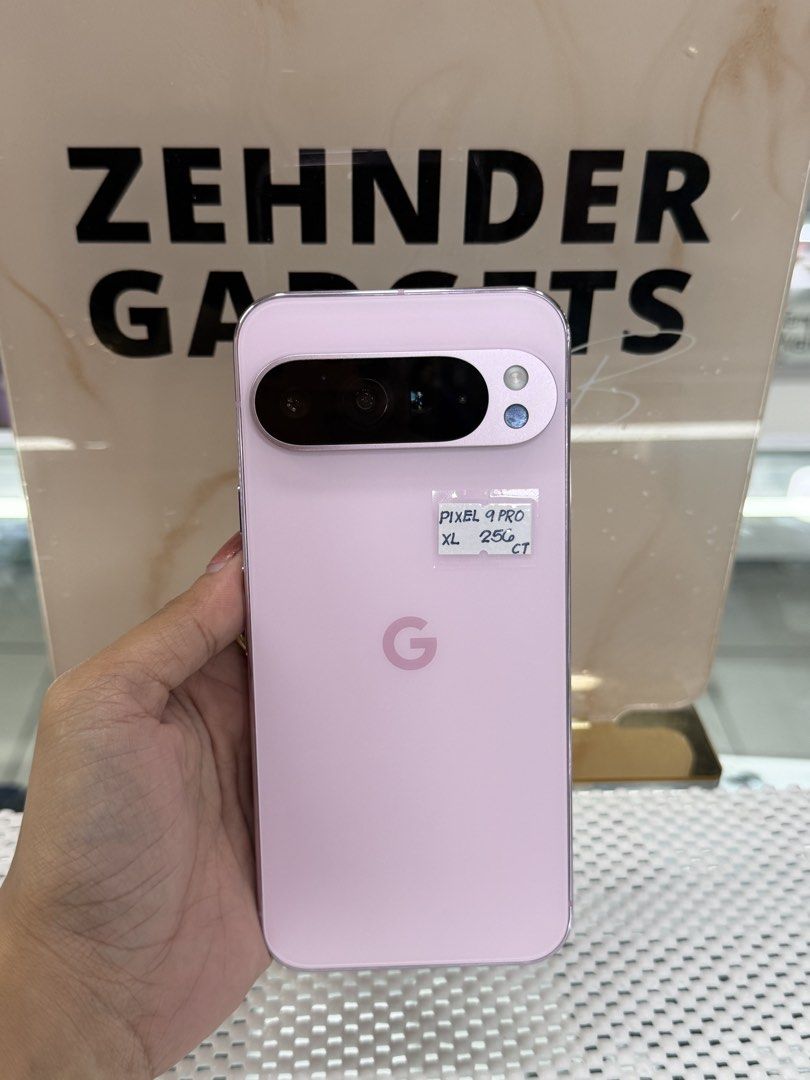 GOOGLE PIXEL 9 PRO XL 256GB OPENLINE (US VARIANT) (Category: Google Pixel) located in San Juan City. Submitted by desireebayal96 (Listing ID 1426941218, Image 1). Description: GOOGLE PIXEL 9 PRO XL (PINK) * 256GB * OPENLINE (ANY SIM) * US VARIANT * 50MP * 5060mAh * NO ISSUE * NO HISTORY OF REPAIR * UNIT ONLY OPEN FOR COD SAME DAY DELIVERY PLUS SHIPPING FEE MESSAGE ME DIRECTLY FOR MORE INFO Store located📍2nd floor Vmall Greenhills Shopping Center