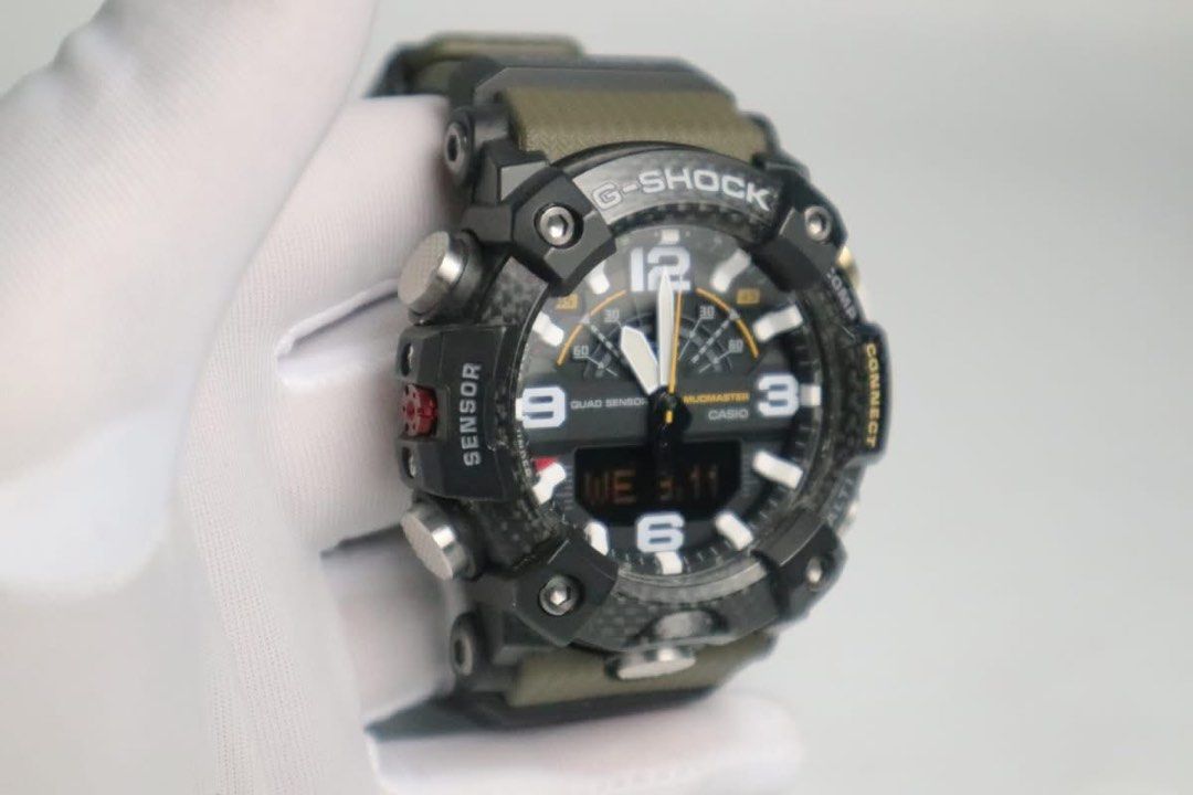 G-Shock Mudmaster Quad Sensor Watch (Category: Men's Watches) located in Cabanatuan. Submitted by albertgonzales27 (Listing ID 1426956115, Image 2). Description: FOR SALE❗️❗️❗️❗️ G-SHOCK CARBON MUDMASTER GG-B100 WITH CAN PRICE 13,500 CTRL NO. 122041 100% ORIGINAL. 💯✅ NO HIDDEN ISSUES 💯✅ ✅ BUY NOW, .