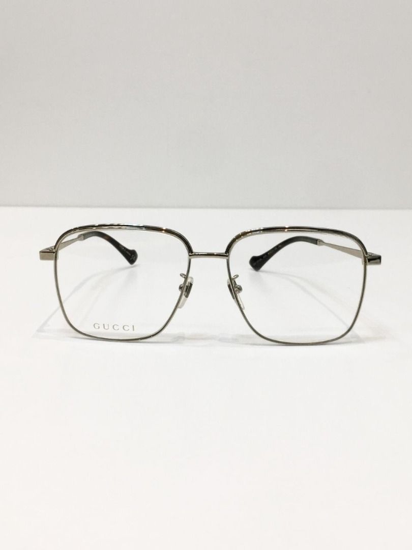 GUCCI GG1101OA 003 Silver Oversize Eyeglasses (Pre-owned Authentic) (Category: Luxury Accessories) located in Santa Rosa. Submitted by brandieshoppe (Listing ID 1426804321, Image 2). Description: ✅ Authentic/Original Preloved ✅ From Japan Auction ✅ Money-back Guaranteed If Proven Fake ✅ Message Us For More Details ✅ Open for Layaway Disclaimer: All items sold are preloved unless otherwise stated as brand new. As pre-owned items, signs of previous