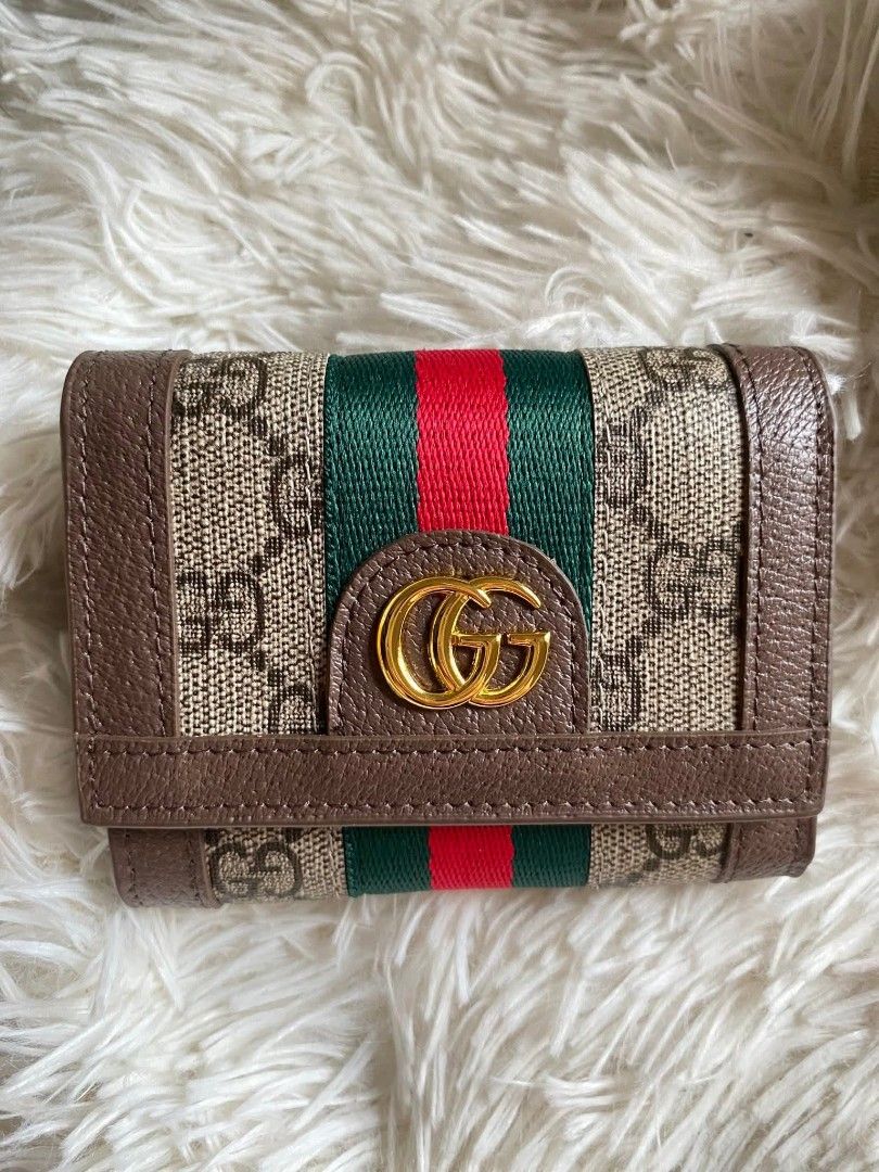 Gucci Ophidia Compact Wallet (Category: Luxury Bags & Wallets) located in Las Pinas. Submitted by jadasy_vintagefinds (Listing ID 1426874651, Image 2). Description: Gucci Ophidia Compact Wallet trifold in great condition with box. coded no cert/card 📦 LBC, JNT, JRS Provincial Areas 💸 COD in Metro Manila only 🛵 Same-day delivery via Lalamove/Grab 🌏 Worldwide Shipping via EMS/DHL 📍Store pick up (Dasma Cavite) .