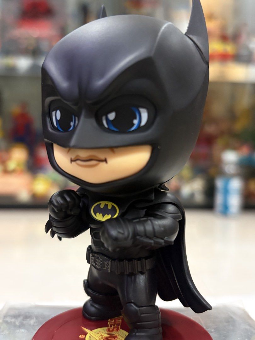 Hot toys Batman (Category: Figurines & Statues) located in Makati City. Submitted by tomypom (Listing ID 1426900302, Image 3). Description: Authentic Hot toys Cosbaby Batman Bruce wayne 799 pesos only! See pictures for more details .