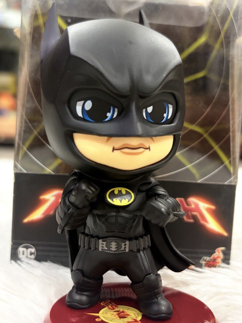 Hot toys Batman (Category: Figurines & Statues) located in Makati City. Submitted by tomypom (Listing ID 1426900302, Image 1). Description: Authentic Hot toys Cosbaby Batman Bruce wayne 799 pesos only! See pictures for more details .