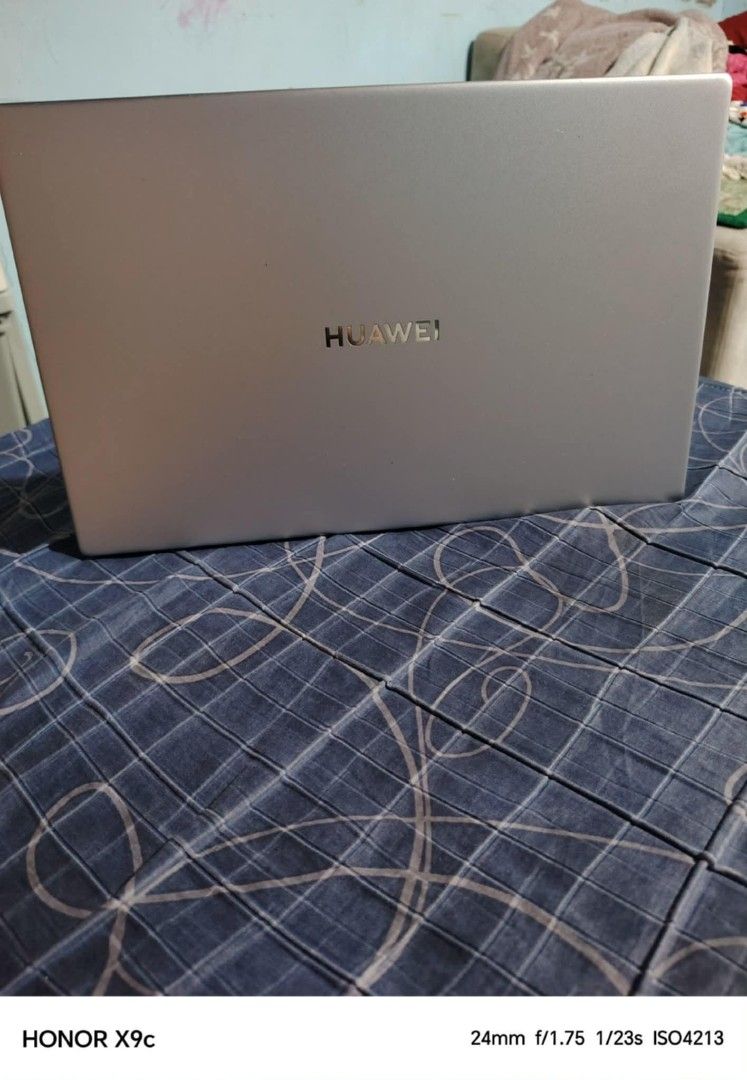 Huawei Matebook D14 Laptop 12th gen (Category: Laptops & Notebooks) located in Manila. Submitted by dryt1 (Listing ID 1426845443, Image 2). Description: Huawei d15 30k price April 2023 binili no repair history good battery check nasa pic specs with minimal issue pero di apektado sa performance..