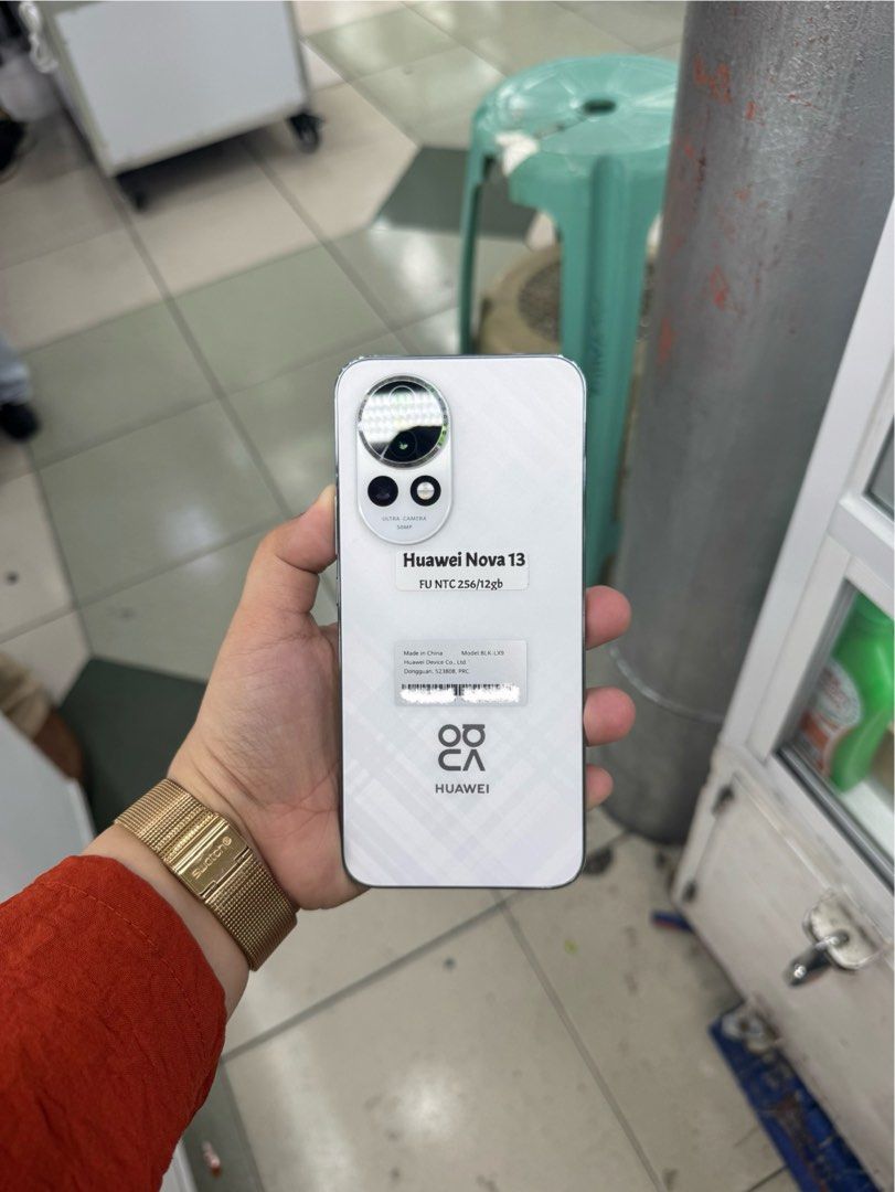 Huawei Nova 13 256/12gb FU NTC No issue Complete (Category: Huawei) located in San Juan City. Submitted by javedsgadgetshop (Listing ID 1426914577, Image 1). Description: INSTALLMENT OPTIONS : SPAY LATER / GGIVES / CREDIT CARD! WE BUY AND SELL SO PWEDE MAGBINTA OR SWAP ! Quick Specs : 💵 Huawei Nova 13 •256/12gb •NTC Variant •Good batt health •Factory Unlock •99% Smoothness •No hidden issue | No Repaired •100% Authentic | Not Refurbished •w/ BOX 