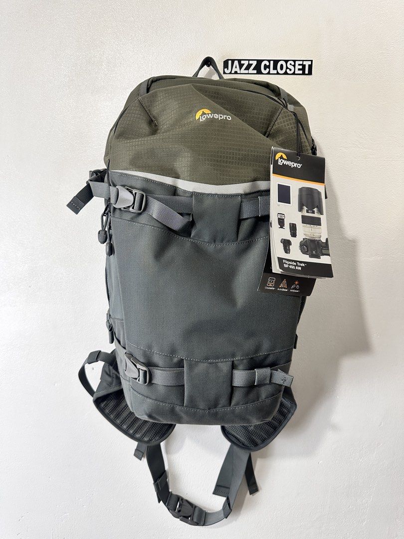 Lowe Pro Flipside Trek Bp 450 AW Camera Back Pack Bag (Category: Backpacks) located in San Fernando. Submitted by jazzclosetest2018 (Listing ID 1426928564, Image 1). Description: My Location: San Fernando, Pampanga📍 Payment 1st Transaction! Lowe Pro Flipside Trek Bp 450 AW Camera Back Pack Bag Size: Large Dims: L22* W12" (more or less) Brand New W/ Hang Tag (Deadstock) Legit/Authentic (Not thrifted Item) *Can do send more detailed pics. upon req