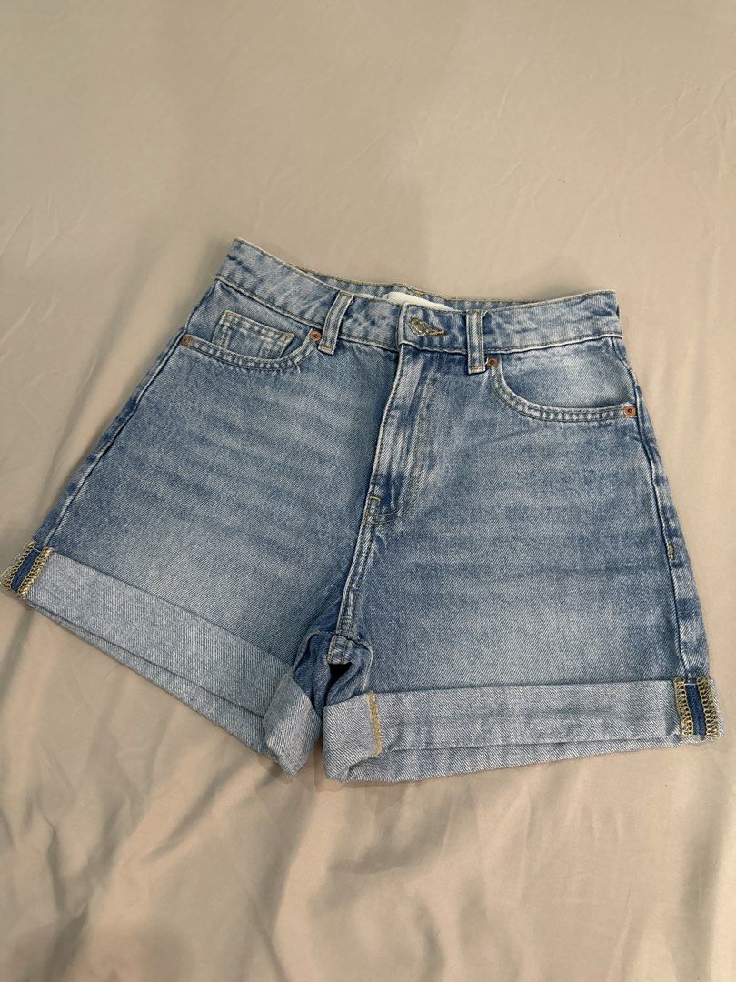 Mango Denim Shorts MOM80 - EUR 32 (Category: Shorts) located in Tarlac. Submitted by melabagan (Listing ID 1426804144, Image 1). Description: In good condition Size EUR 32 Bought this for ₱1,695.