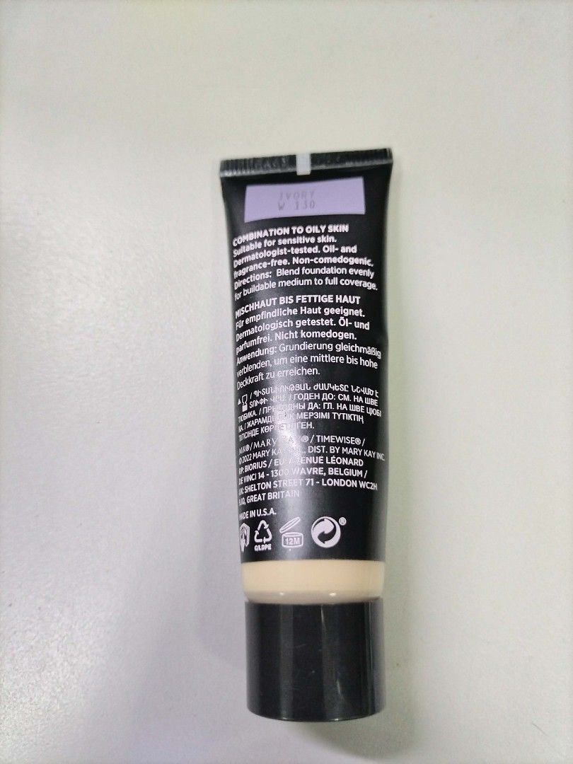 Mary Kay TimeWise Matte 3D Foundation (Category: Makeup) located in Manila. Submitted by mersol (Listing ID 1426896106, Image 2). Description: change brand na...