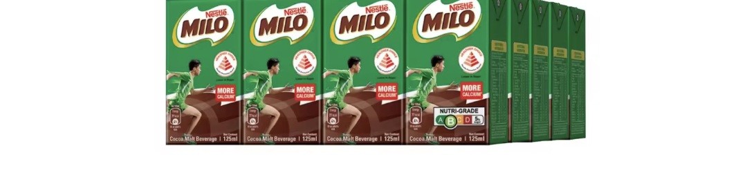 Milo Chocolate Malt UHT Packet Liquid Drink 6 x 200ml (Expiry 30.09. ...