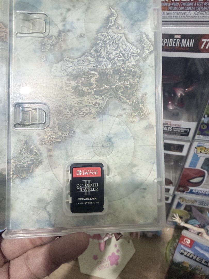 Octopath Traveller 1 & 2 (Category: Nintendo) located in Manila. Submitted by Toyz2_collect (Listing ID 1426918992, Image 2). Description: - Octopath Traveler 1 & 2 for Nintendo Switch - Includes game cartridges and cases - Perfect for RPG fans If take all PHP2,500 If per game: Octopath 1,500 each Roblox 500 PM or txt 09171248787 Thanks.