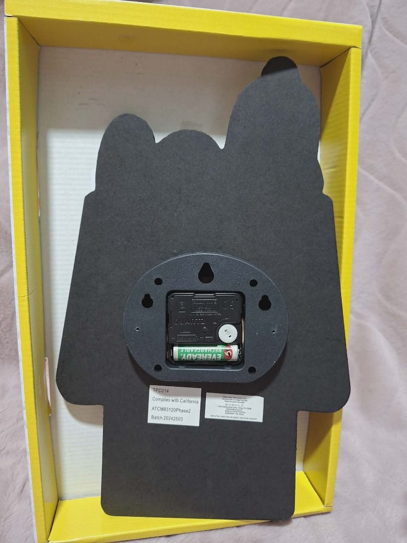 Peanuts Snoopy Deco Wall Clock (Category: Clocks) located in Pasig City. Submitted by loveMYshop2022 (Listing ID 1426892529, Image 3). Description: SNOOPY Wall Clock 13.5" Cordless Wood Wall Clock NO TO FAKE / DUPLICATE ITEMS ✔️ORIGINAL ✔️BRANDNEW ✔️Limited Offer / limited Stocks Only 👍ready for pick up / on hand _ available 👍Location Pasig City 👍MOP Gcash / Maya / Gotyme / 👍CC Payment QRPH + 30.00 👍Feel FREE to Send Us DM -Direct Message / 