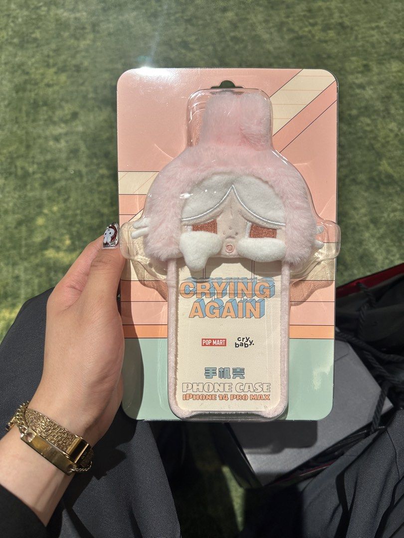 POPMART CRYBABY IPHONE CASE (Category: iPhone 14 Series) located in San Fernando. Submitted by jxincr (Listing ID 1426960270, Image 1). Description: Brand New PopMart Crybaby Iphone case🤍.