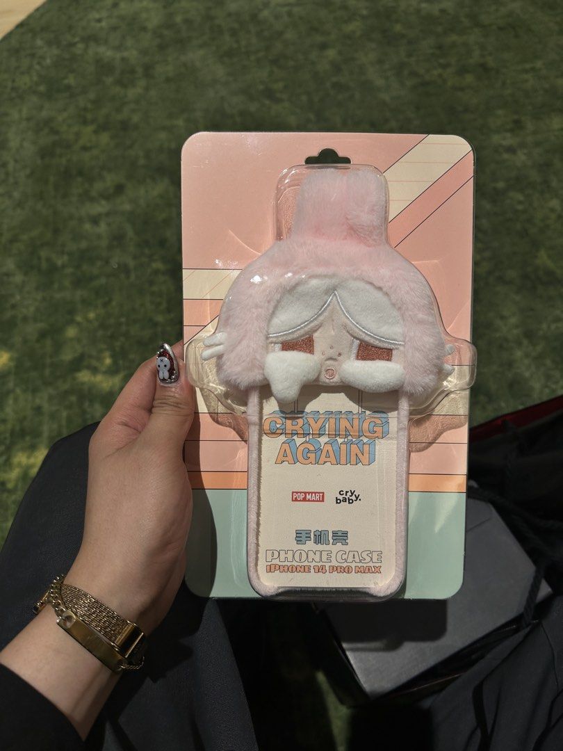 POPMART CRYBABY IPHONE CASE (Category: iPhone 14 Series) located in San Fernando. Submitted by jxincr (Listing ID 1426960270, Image 2). Description: Brand New PopMart Crybaby Iphone case🤍.