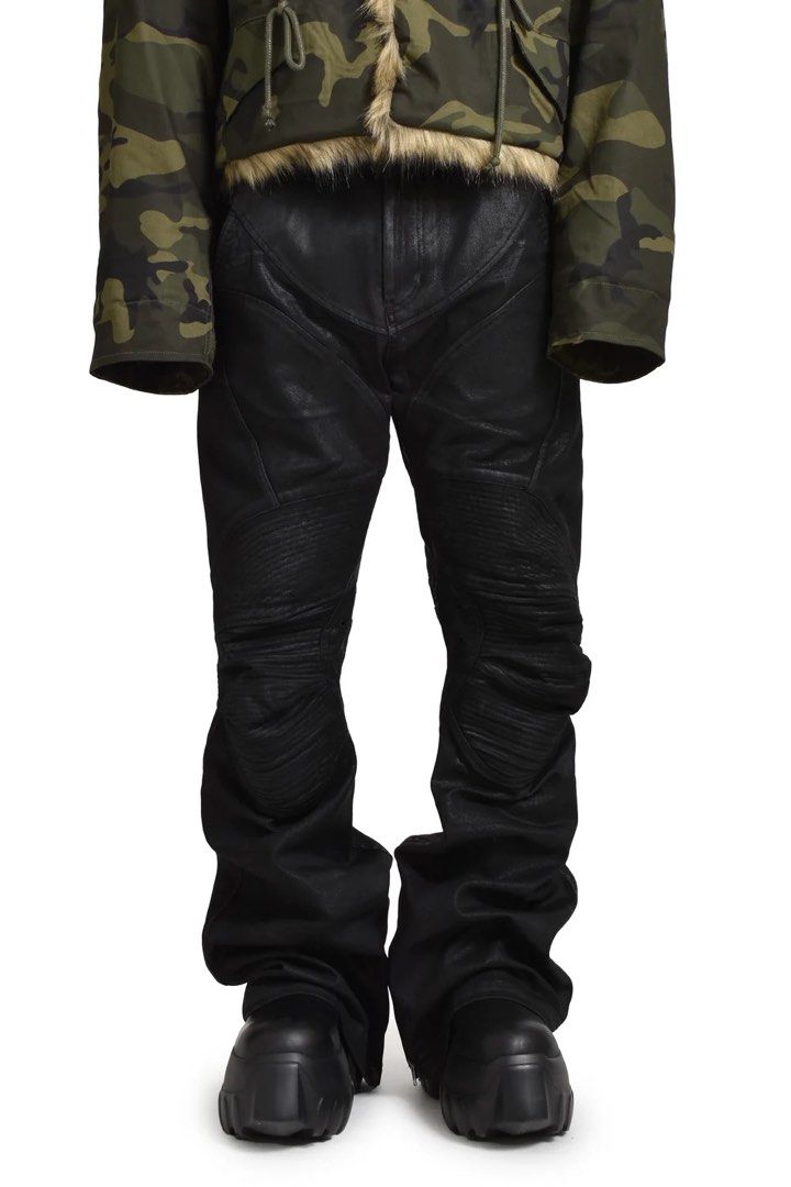 Project g/r - coated biker armoured pants, 他的時尚, 褲子, 其他長 