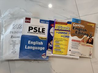Various PSLE English Assessment Books, Hobbies & Toys, Books ...