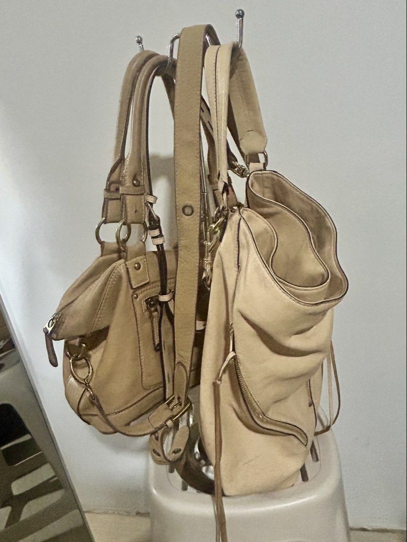 Rebecca Minkoff Leather Hobo Bag Free Rabeanco Bag (Category: Luxury Bags & Wallets) located in Manila. Submitted by antonette85950 (Listing ID 1426848234, Image 2). Description: ORIGINAL REBECCA MINKOFF HOBO SHOULDER BAG ORIGINAL LEATHER NEEDS A LITTLE CLEANING AS SEEN IN THE PICTURE FREE RABEANCO BAG AS SEEN IN THE PICTURE (rabeanco bag also needs cleaning and I stitched the inner also) SELLING PRICE:₱4,000.00 only RFS: I no longer use big bags