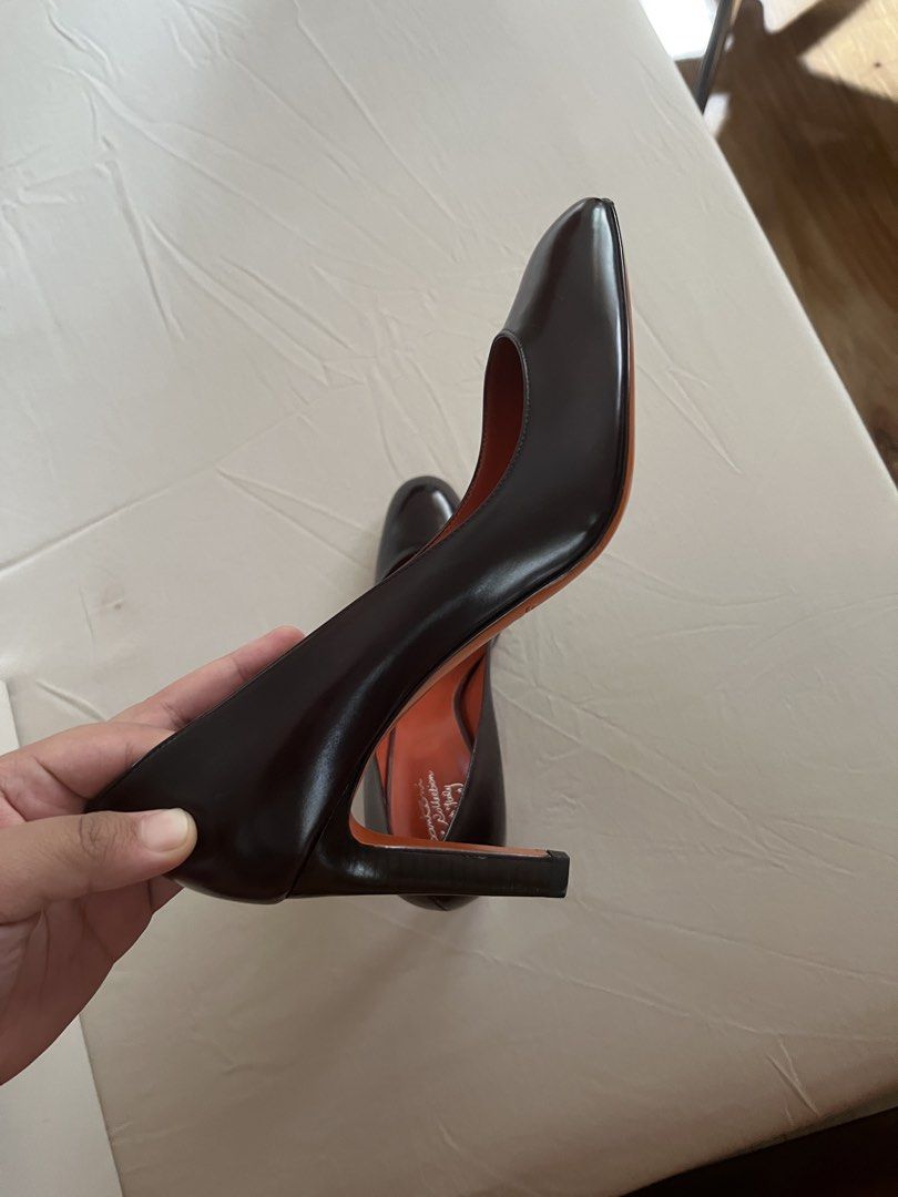 Santoni Rose Collection Brown Heels Size 38 (Category: Heels) located in Manila. Submitted by miachaun (Listing ID 1426801265, Image 2). Description: Authentic (Never used) Original price: ₱30,000 .