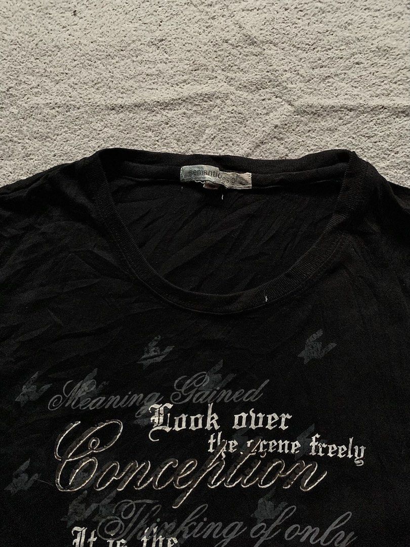 semanticdesign poem goa lgb ifsixwasnine (Category: Tshirts & Polo Shirts ) located in Cagayan de Oro. Submitted by _kuroxxe (Listing ID 1426940954, Image 3). Description: Width 17 Inches Length 23 Inches .