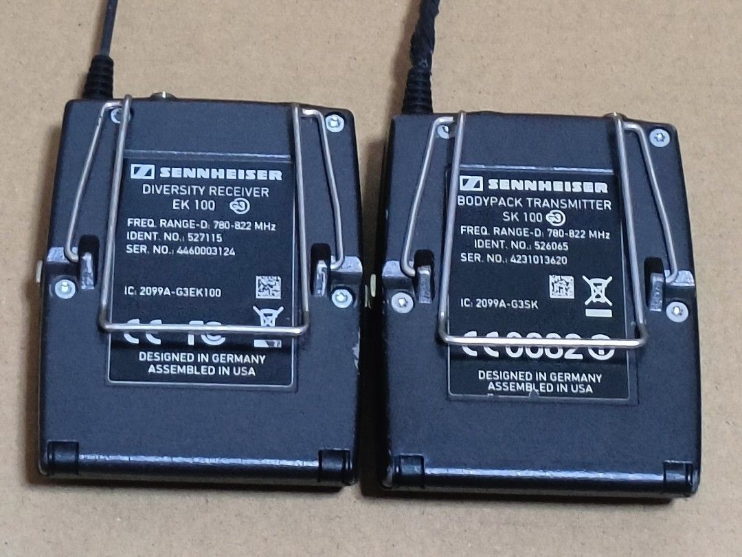 Sennheiser EW 100 G3 Wireless Microphone System401463298920949761