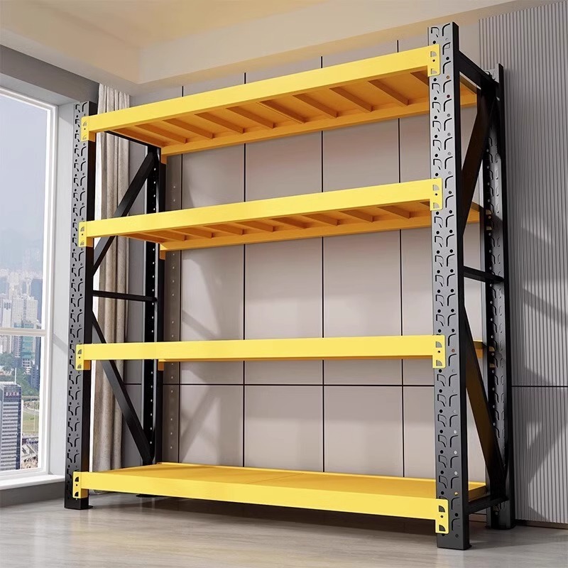 Shelves and storage racks - medium-sized multi-level warehouse shelves ...