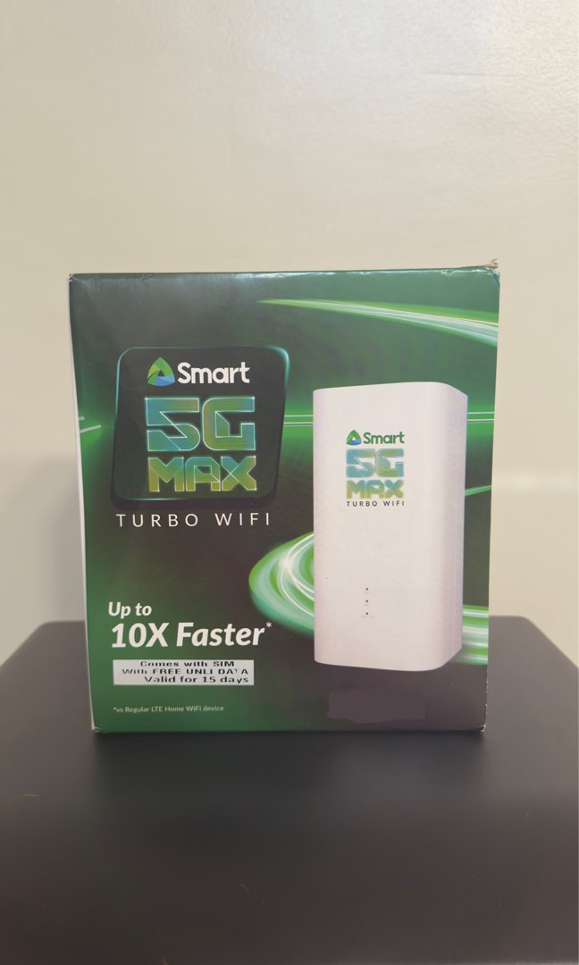 Smart 5G Max Turbo Wifi Home Internet Device, Computers & Tech, Office ...