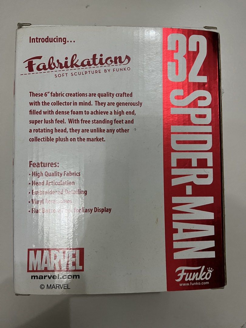 Spider-Man Fabrikations Funko (old stock) (Category: Designer & Blind Box Toys) located in San Isidro. Submitted by lariz (Listing ID 1426939656, Image 3). Description: Old stock.. as is..