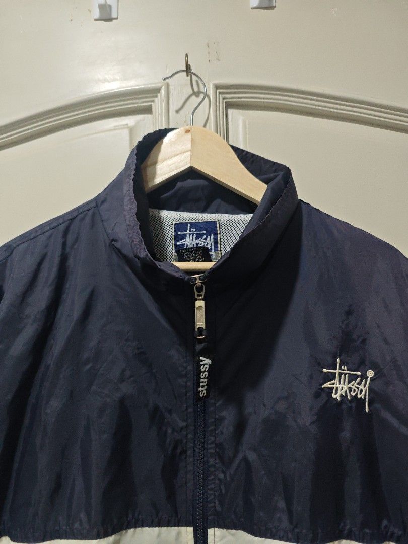 Stussy Sport Jacket (Category: Coats, Jackets and Outerwear) located in Iloilo. Submitted by declutterpm2 (Listing ID 1426869877, Image 2). Description: 26 by 29-30 sleeves 24 needs wash has staines.