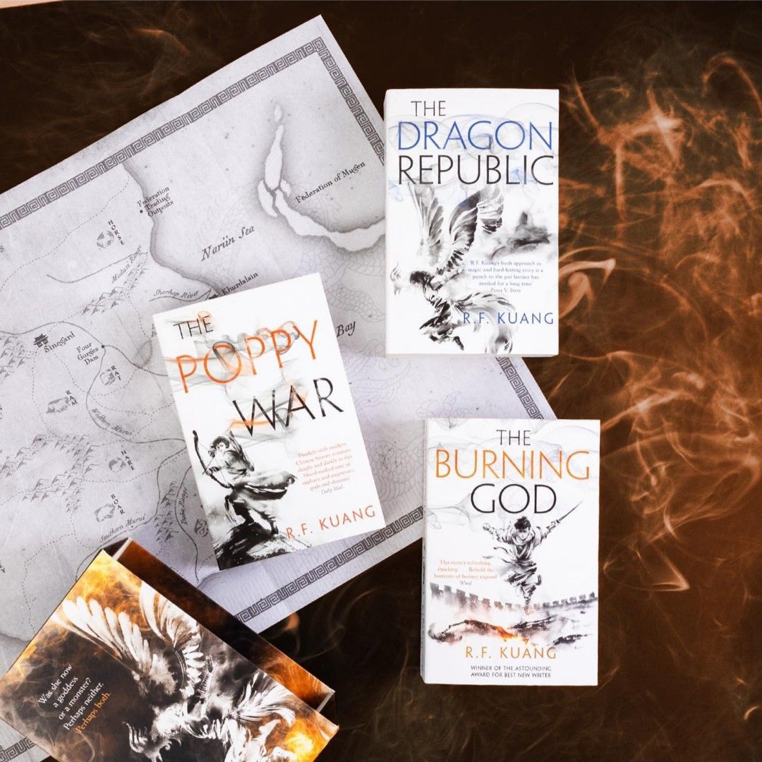The Poppy War Trilogy by R.F. Kuang, Hobbies & Toys, Books & Magazines ...