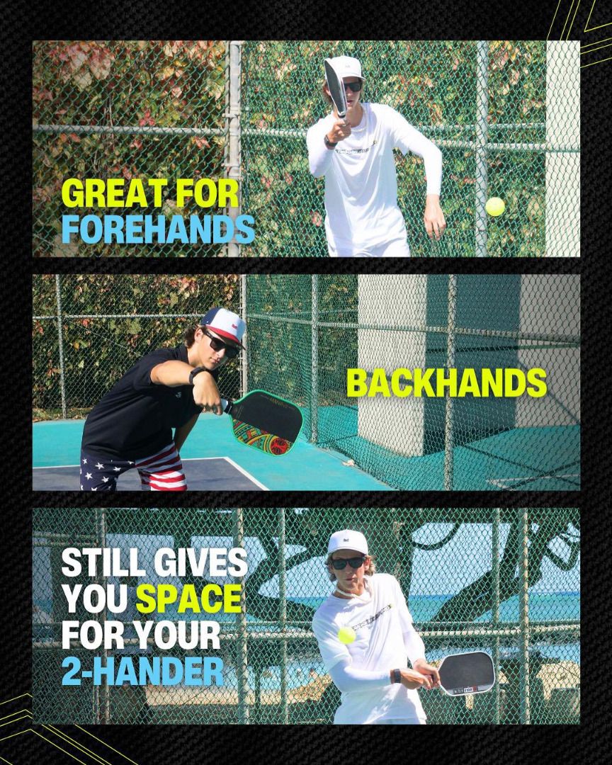 Trigger Grip Pro (Category: Other Sports Equipment and Supplies) located in Singapore. Submitted by thepaddlevault (Listing ID 1424329318, Image 2). Description: Great for control and fixing your grip. Helped me improve my forehand drive and consistency in my shots. The main reason I use it is to help with my tennis elbow, really helped out there for sure. Not for everyone but its great if you struggle with control and want some way to help your 