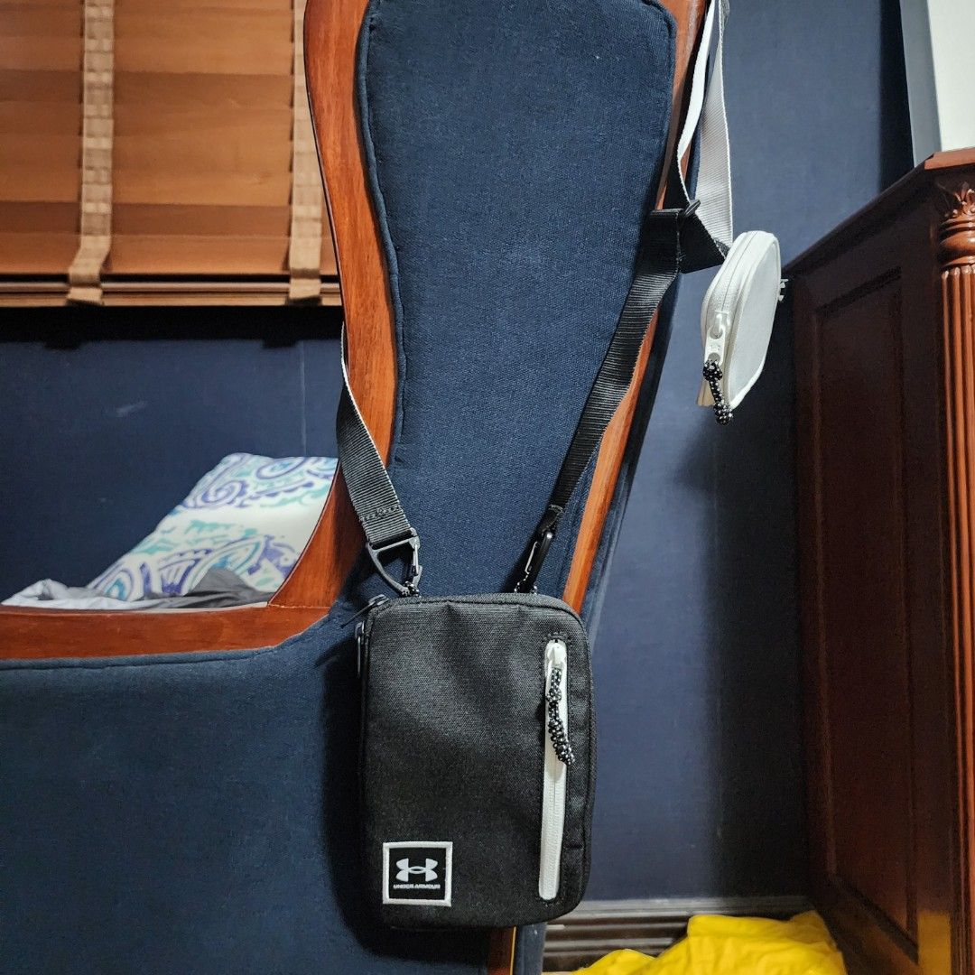 Under Armour Loudon Crossbody Bag (Category: Cross-body Bags) located in Binan City. Submitted by dottienook (Listing ID 1426888548, Image 1). Description: Under Armour. The bag includes an adjustable strap and multiple compartments for organizing essentials. sf at buyers expense.