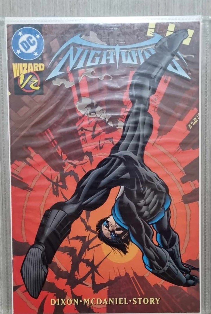 Wizard Comics: Nightwing #1/2 w/ COA (Category: Comics & Manga) located in Manila. Submitted by komikskid92 (Listing ID 1426807238, Image 1). Description: Nightwing Issue 1/2 from Wizard Comics complete with Certificate of Authenticity A MUST HAVE for Nightwing collectors! Not locally available nor sold in The Philippines and the only way to get one back in the 90s was to purchase a copy via mail order using a voucher included in an issue of Wiza