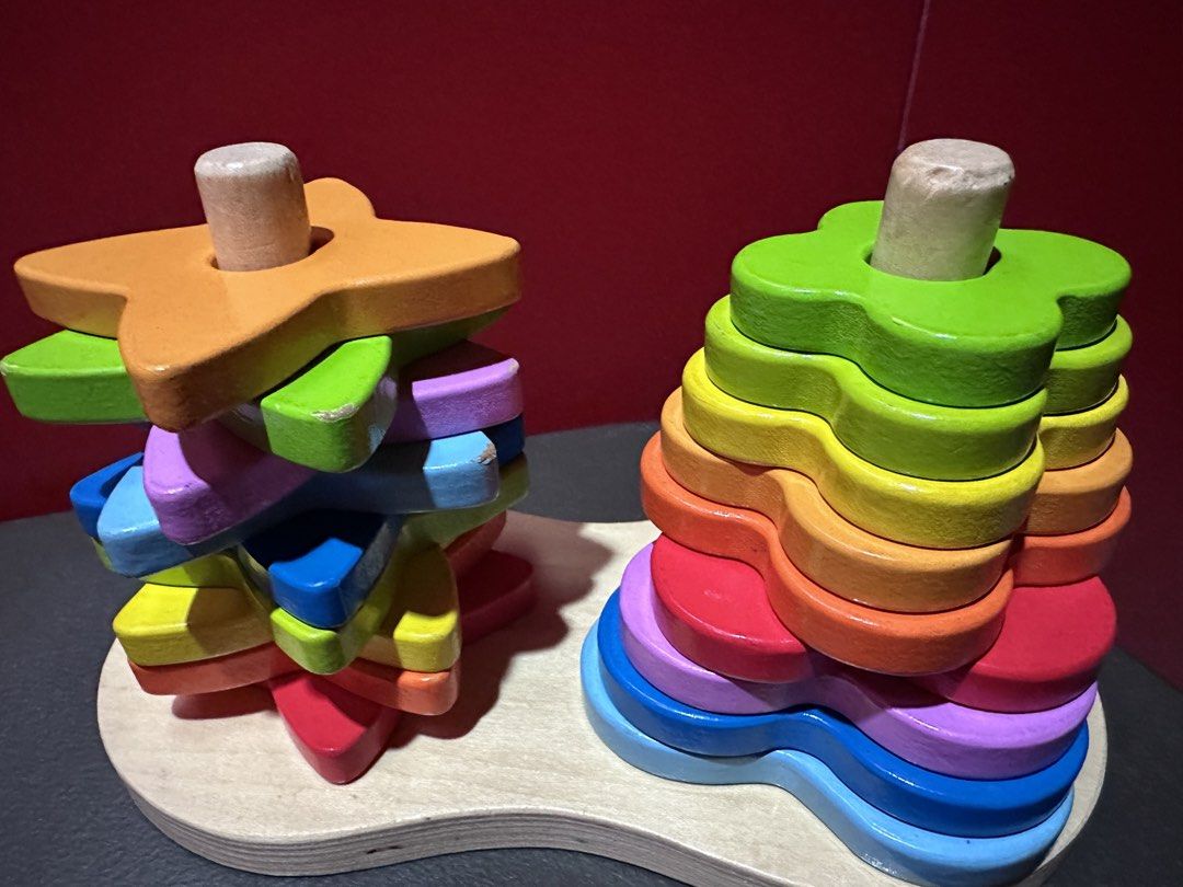 Wooden Stacking Shape Sorter (Category: Educational & Learning Toys) located in Caloocan City. Submitted by ashleyscorner (Listing ID 1426874108, Image 2). Description: .