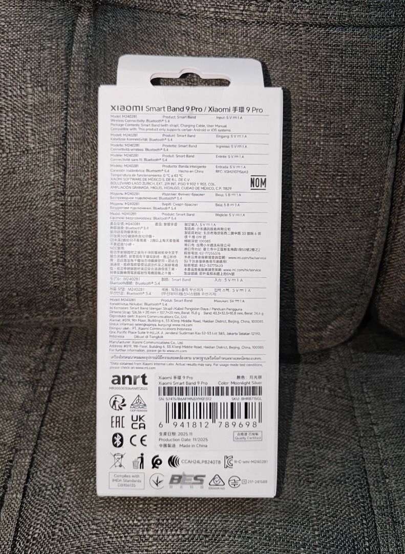 Xiaomi Smart Band 9 Pro (Brand New) (Category: Wearables & Smart Watches) located in Quezon City. Submitted by jazengadgets (Listing ID 1426858152, Image 3). Description: Please Read Everything First 💯 (For Sale Only. No Swap) ‍‍‍‍‍‍ ‍‍ ✔️ Brand New and Sealed ✔️ Moonlight Silver ✔️ 1.74 inch AMOLED ✔️ 150+ sports modes ‍‍‍‍‍‍ ‍‍ ▪️ Price: 2490php only! Fixed price (Wag na po tumawad) ‍‍‍‍‍‍ ‍‍ ▪️ Contact: 0969-122-7305 fb.com/JazenGadgets Carou