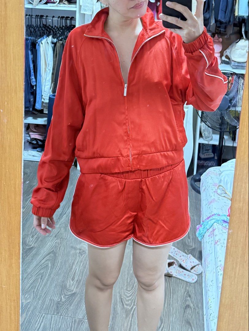 Zara Red sporty Coords / Sets (Category: Sets or Coordinates) located in Las Pinas. Submitted by shopnshopperph (Listing ID 1426840154, Image 2). Description: .