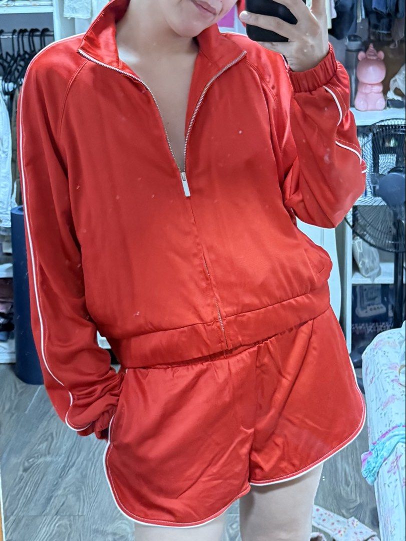 Zara Red sporty Coords / Sets (Category: Sets or Coordinates) located in Las Pinas. Submitted by shopnshopperph (Listing ID 1426840154, Image 1). Description: .