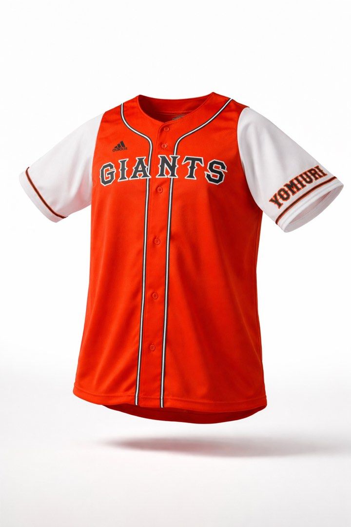 Adidas Yomiuri Giants Baseball Jersey (Category: Tshirts & Polo Shirts ) located in Navotas City. Submitted by aesthetic_achrive (Listing ID 1427020792, Image 1). Description: 22x30 No issue Excellent condition Color rate 10/10.. ....