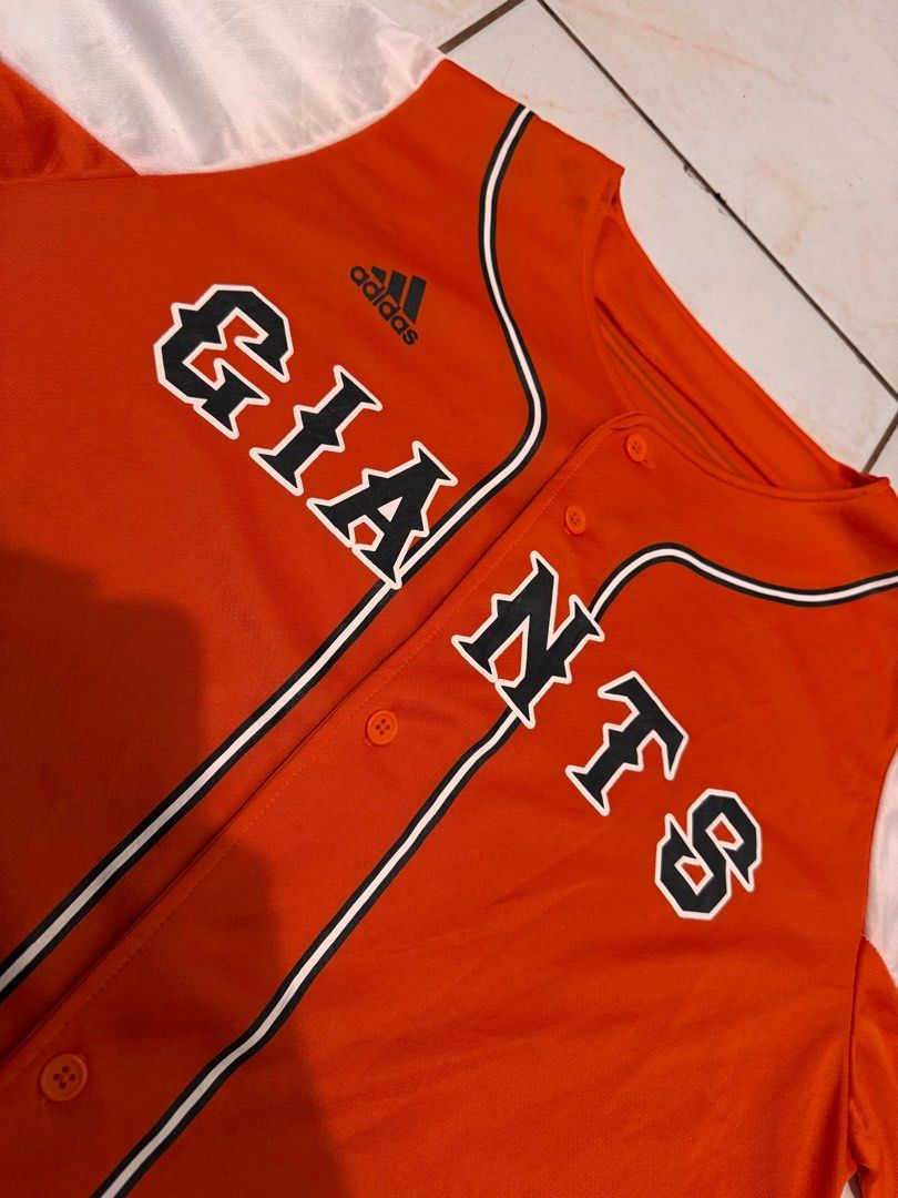 Adidas Yomiuri Giants Baseball Jersey (Category: Tshirts & Polo Shirts ) located in Navotas City. Submitted by aesthetic_achrive (Listing ID 1427020792, Image 3). Description: 22x30 No issue Excellent condition Color rate 10/10.. ....