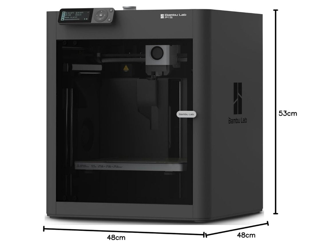 Bambu Lab P1S 3D Printer - Global Version (Category: Printers, Scanners & Copiers) located in Singapore. Submitted by eptec (Listing ID 1426972607, Image 2). Description: A powerhouse designed for creators who demand speed, precision, and versatility. Whether you’re a hobbyist, educator, or small business owner, the P1S offers professional-grade features in a user-friendly package. Product Features: Works right out of the box, set up in 15 minute