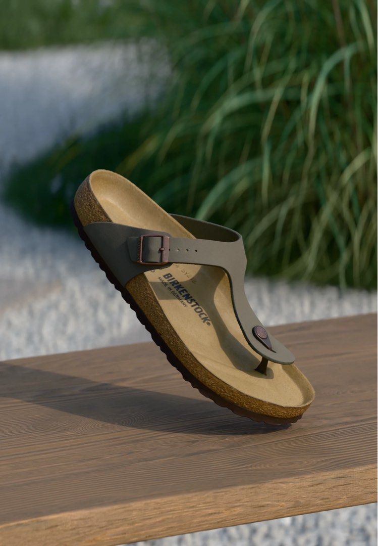 Birkenstock Gizeh Stone Sandals (Category: Flats & Sandals) located in Cabanatuan. Submitted by lovedoptions (Listing ID 1427070096, Image 2). Description: Birkenstock Gizeh Stone Size 35 RF | brandnew Rfs: change of mind.
