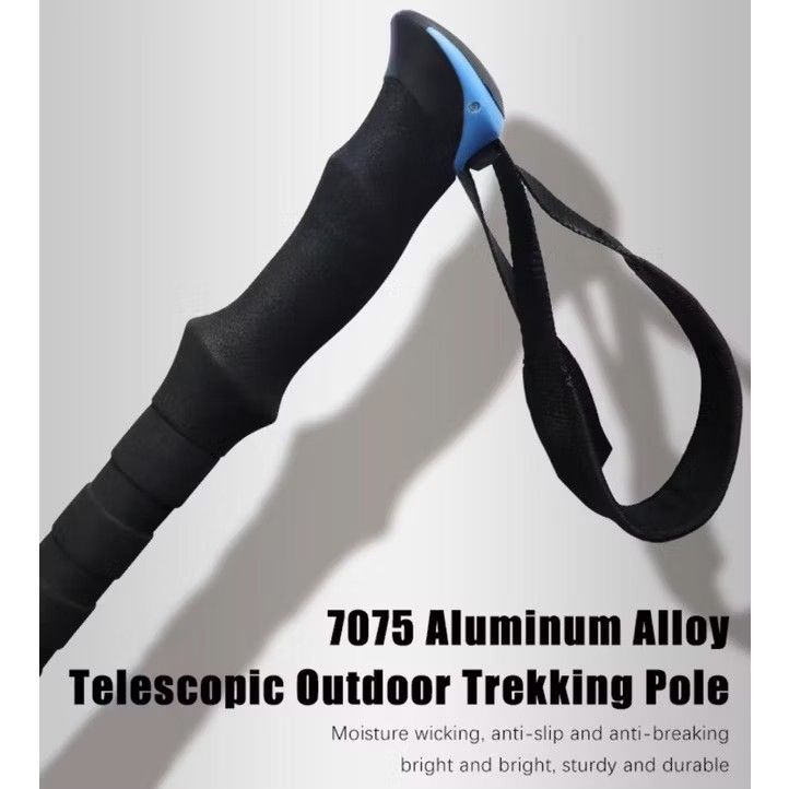 Black Diamond trekking pole or hiking stick (Category: Hiking & Camping) located in Mandaluyong City. Submitted by shopmla (Listing ID 1426963459, Image 3). Description: Black Diamond trekking pole or hiking stick Php 550. Pole Material:30% Carbon fiber/7075 Aluminum alloy Handle material: EVA long handle Length:62cm(min)-135cm(max) Weight: 260g Color: red/sky blue.