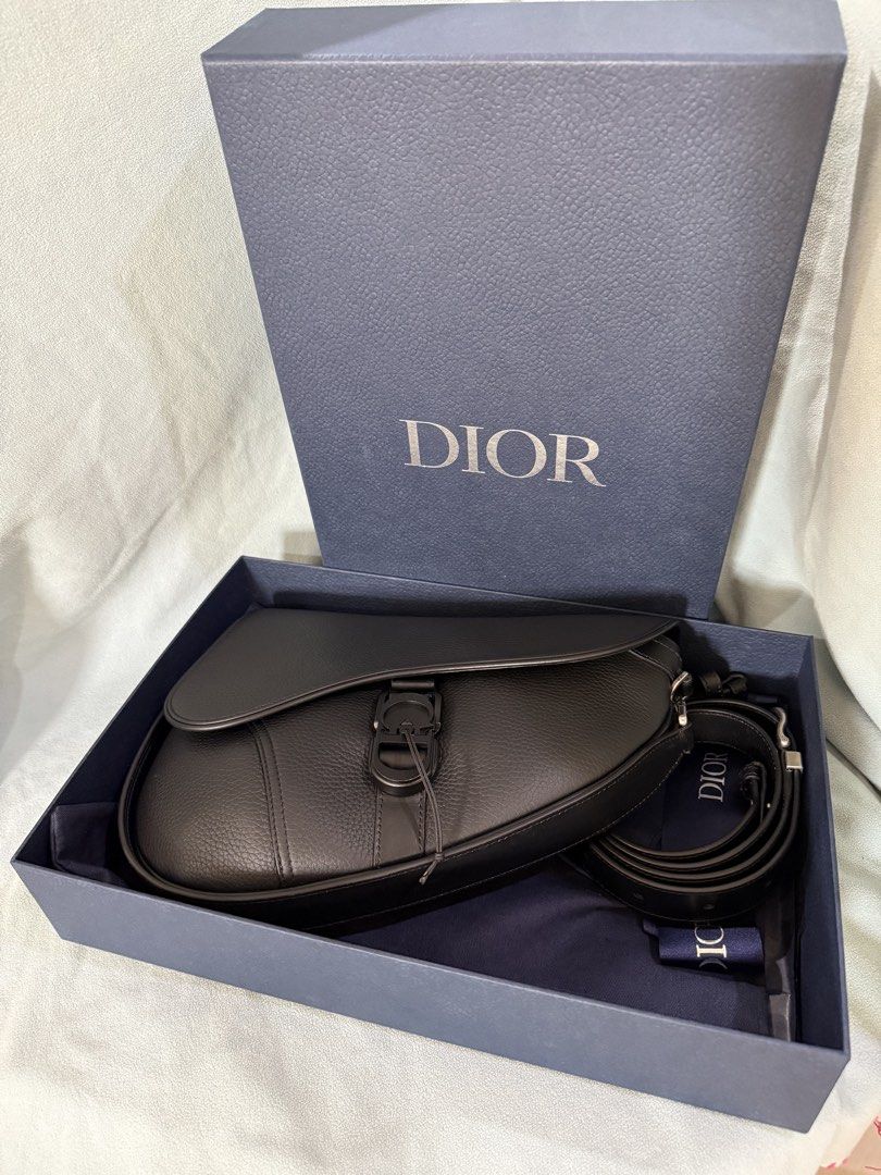 Christian Dior Bag (Category: Luxury Bags & Wallets) located in Manila. Submitted by sonshine2423 (Listing ID 1426968742, Image 1). Description: Christian Dior Grained Calfskin Saddle Bag crossbody bag. - in good condition -with receipt -bought in canada Negotiable, PM We can deal on the right offer.