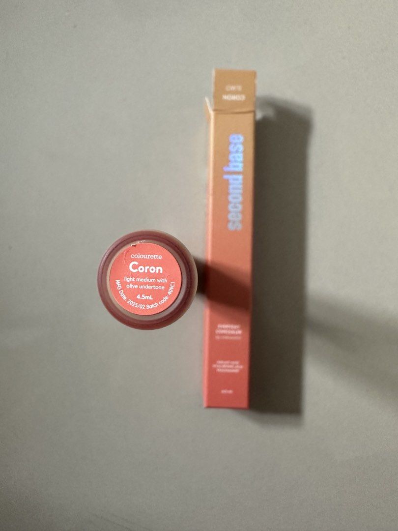 Colourette Second Base concealer - Coron (Category: Makeup) located in Quezon City. Submitted by javarice23 (Listing ID 1427024180, Image 1). Description: RFS: Swatched on my undereyes and its not a match Bought recently (see receipt) so brand new pa Mop: gcash, maya, bank transfer, etc Mod: lbc sakto pack preferred, jnt lalamove etc pm me! .