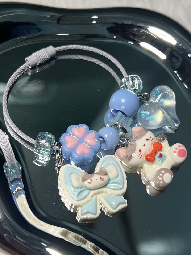 Cute Cat Loop Charm, Keychain, Bag Charm, Anik Anik (Category: Charms) located in Marikina City. Submitted by mikashisells (Listing ID 1426991056, Image 1). Description: • Brand New • Hand crafted 📌 Mode of payment : Gcash / Bank Transfer 📌 Pay as you order (PAYO) 🚚 Can ship thru: * Lalamove (same day shipment) * J&T (1-3 days shipment) - with ₱21 off voucher 🤝 Meetup: • Graceland Plaza, Marikina City • Gateway Mall, Cubao (by schedule) 📍 Lo