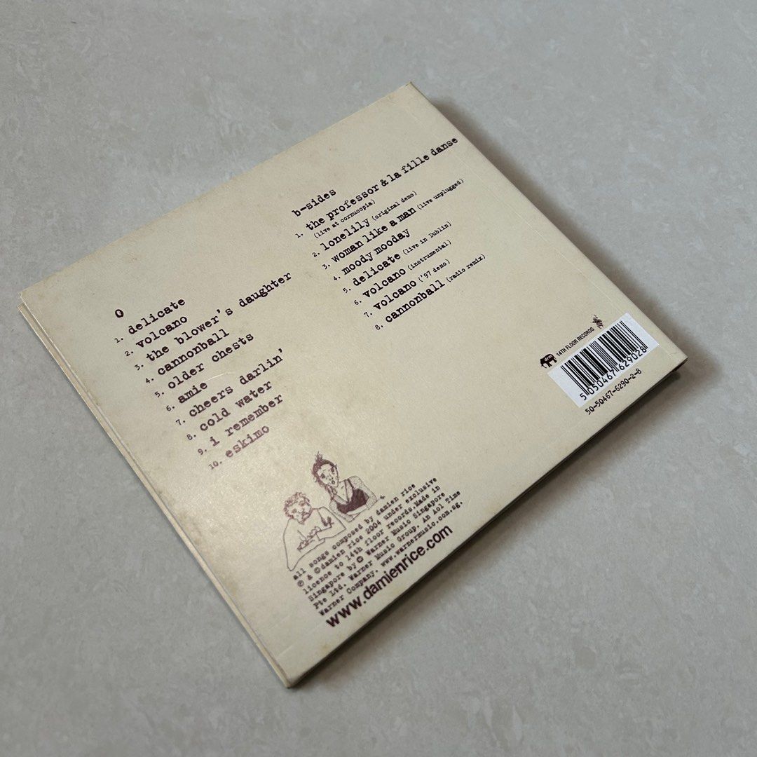 Damien Rice O Double CD, Hobbies & Toys, Music & Media, CDs & DVDs on ...